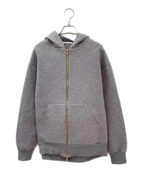 EVERYDAY I LIKE.（エヴリデイ アイ ライク）EVERYDAY I LIKE. (エヴリデイ アイ ライク) Oversized ジップ フーディー グレー サイズ:Freeの古着・服飾アイテム