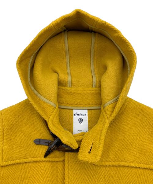 ORCIVAL（オーシバル）ORCIVAL (オーシバル) ダッフルコート イエローの古着・服飾アイテム