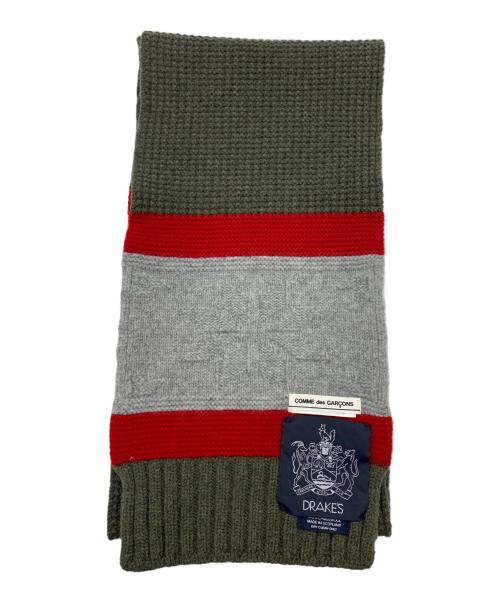 COMME des GARCONS（コムデギャルソン）COMME des GARCONS (コムデギャルソン) DRAKE'S (ドレイクス) マフラー マルチカラーの古着・服飾アイテム