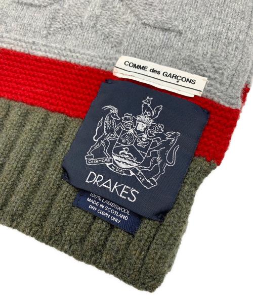 COMME des GARCONS（コムデギャルソン）COMME des GARCONS (コムデギャルソン) DRAKE'S (ドレイクス) マフラー マルチカラーの古着・服飾アイテム