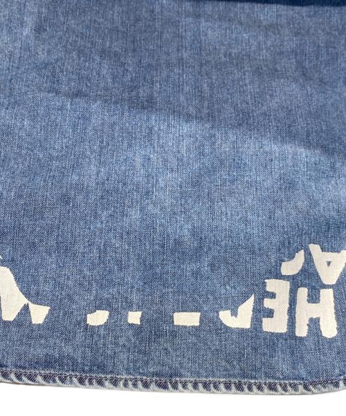 MM6 Maison Margiela（エムエムシックスメゾンマルジェラ）MM6 Maison Margiela (エムエムシックスメゾンマルジェラ) DENEM SIDA SHIRT ブルー サイズ:48の古着・服飾アイテム