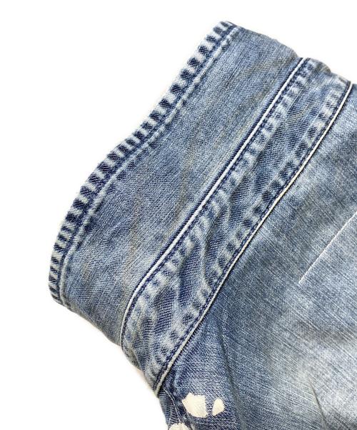 MM6 Maison Margiela（エムエムシックスメゾンマルジェラ）MM6 Maison Margiela (エムエムシックスメゾンマルジェラ) DENEM SIDA SHIRT ブルー サイズ:48の古着・服飾アイテム