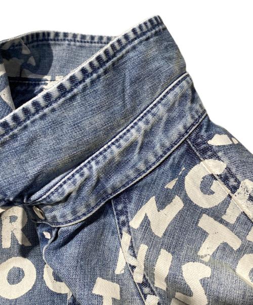 MM6 Maison Margiela（エムエムシックスメゾンマルジェラ）MM6 Maison Margiela (エムエムシックスメゾンマルジェラ) DENEM SIDA SHIRT ブルー サイズ:48の古着・服飾アイテム