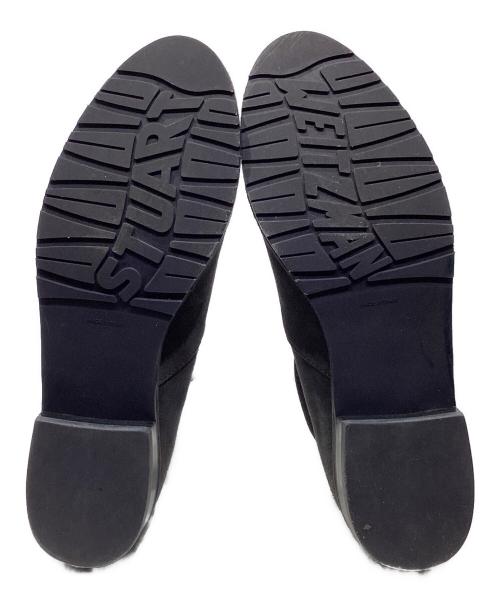 STUART WEITZMAN（スチュアートワイツマン）STUART WEITZMAN (スチュアートワイツマン) スウェード ニーハイブーツ グレー サイズ:5の古着・服飾アイテム