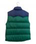 POLO RALPH LAUREN (ポロ・ラルフローレン) ダウンベスト ネイビー×グリーン サイズ:M：17000円