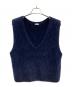 STEVEN ALAN（スティーブンアラン）の古着「オーストラリアン ウール ミックス ニットベスト」｜ネイビー