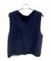 STEVEN ALAN (スティーブンアラン) オーストラリアン ウール ミックス ニットベスト ネイビー サイズ:FREE：8000円