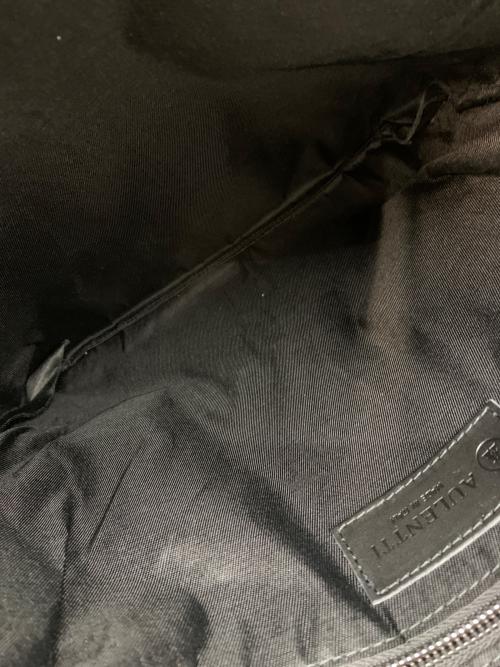 AULENTTI（オウレンティ）AULENTTI (オウレンティ) レザーナップザック ブラックの古着・服飾アイテム