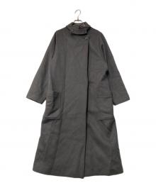 Lui's（ルイス）の古着「ハイクオリティ メルトンオーバーコート」｜グレー