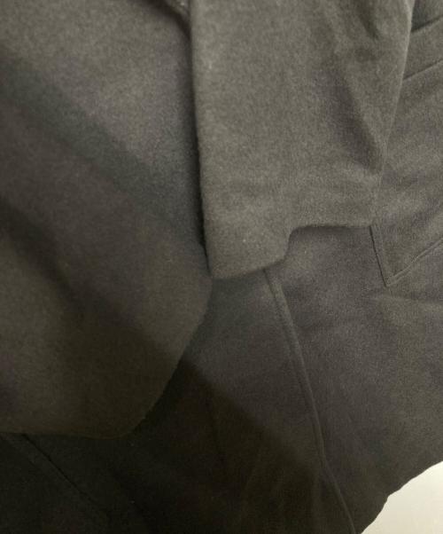 Lui's（ルイス）Lui's (ルイス) ハイクオリティ メルトンオーバーコート グレー サイズ:Freeの古着・服飾アイテム