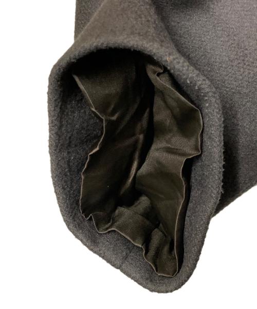 Lui's（ルイス）Lui's (ルイス) ハイクオリティ メルトンオーバーコート グレー サイズ:Freeの古着・服飾アイテム