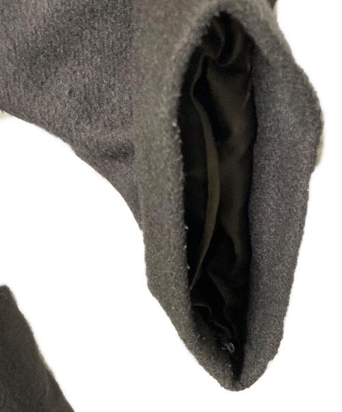 Lui's（ルイス）Lui's (ルイス) ハイクオリティ メルトンオーバーコート グレー サイズ:Freeの古着・服飾アイテム