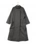 Lui's（ルイス）の古着「ハイクオリティ メルトンオーバーコート」｜グレー