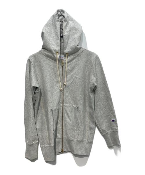 Champion（チャンピオン）Champion (チャンピオン) リバースウィーブジップパーカー　C8-Z102 グレー サイズ:Mの古着・服飾アイテム
