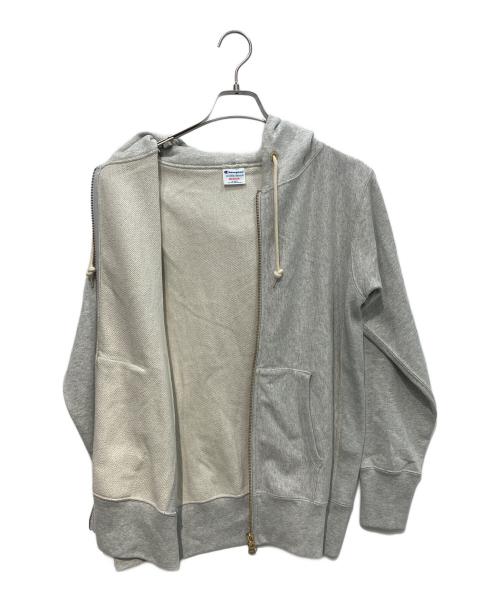 Champion（チャンピオン）Champion (チャンピオン) リバースウィーブジップパーカー　C8-Z102 グレー サイズ:Mの古着・服飾アイテム