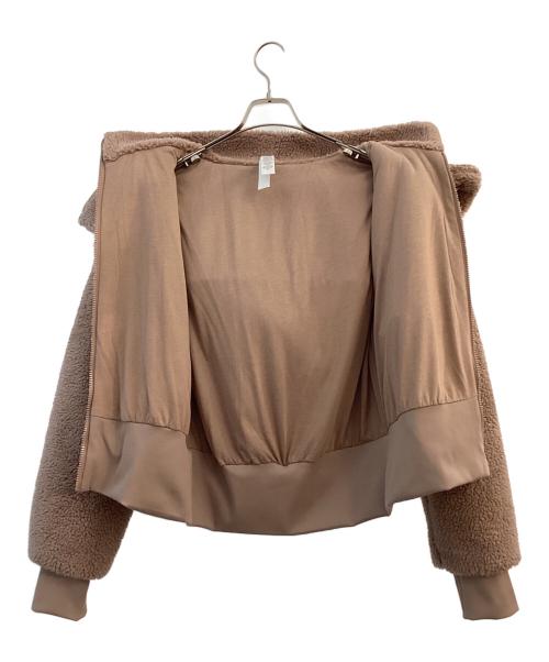 alo（アロ）alo (アロ) Foxy Sherpa Jacket チャイラテ サイズ:Mの古着・服飾アイテム
