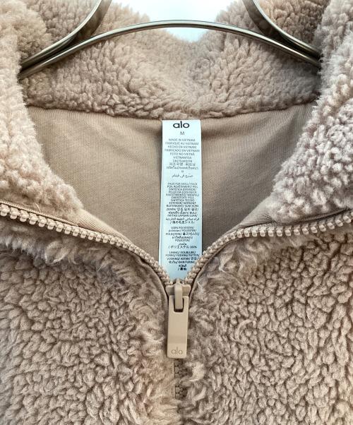 alo（アロ）alo (アロ) Foxy Sherpa Jacket チャイラテ サイズ:Mの古着・服飾アイテム