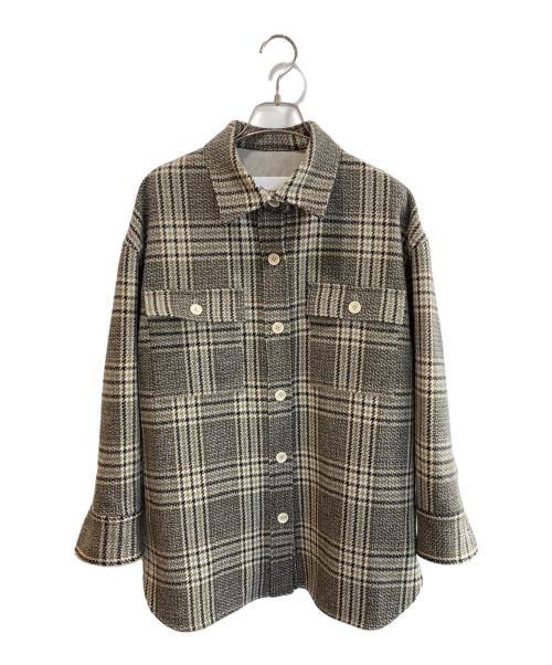 Whim Gazette（ウィムガゼット）Whim Gazette (ウィムガゼット) ガンクラブジャケット ベージュ サイズ:FREEの古着・服飾アイテム