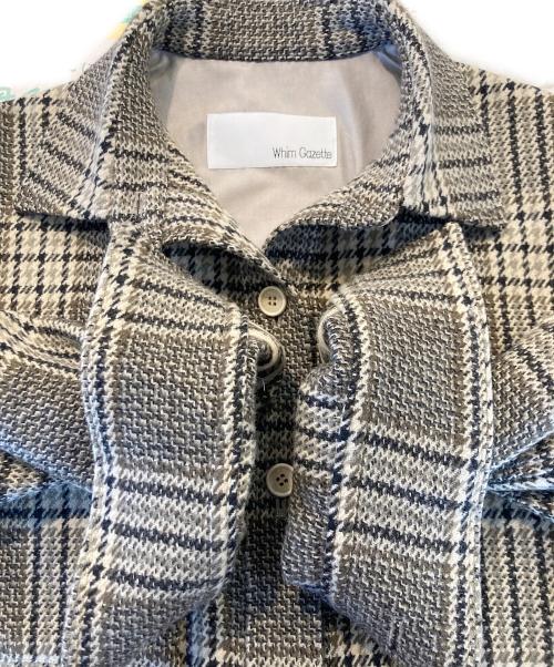 Whim Gazette（ウィムガゼット）Whim Gazette (ウィムガゼット) ガンクラブジャケット ベージュ サイズ:FREEの古着・服飾アイテム