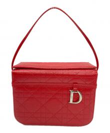 Christian Dior（クリスチャン ディオール）の古着「バニティバッグ」｜レッド