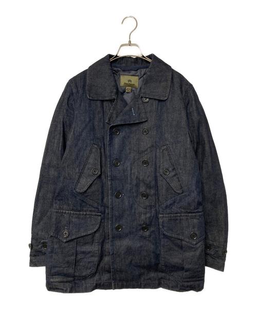 NIGEL CABOURN（ナイジェルケーボン）NIGEL CABOURN (ナイジェルケーボン) ライナー付 デニムPコート インディゴ サイズ:48の古着・服飾アイテム