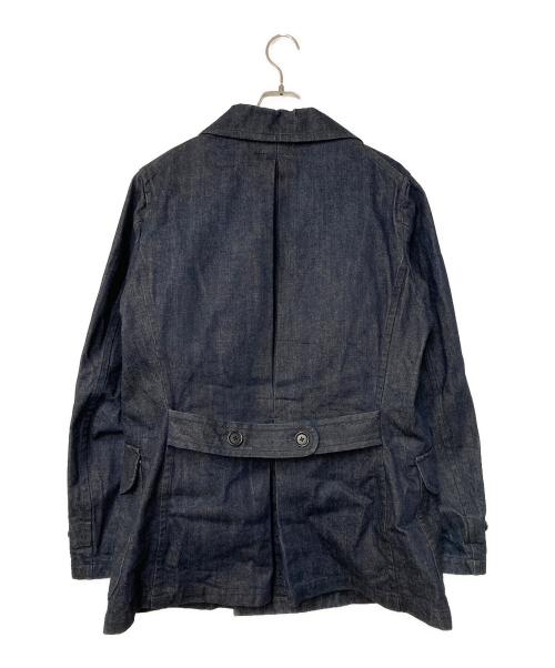 NIGEL CABOURN（ナイジェルケーボン）NIGEL CABOURN (ナイジェルケーボン) ライナー付 デニムPコート インディゴ サイズ:48の古着・服飾アイテム
