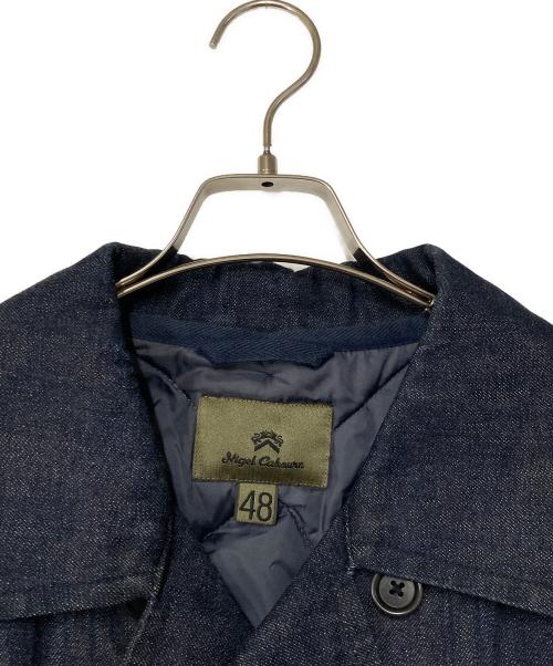 NIGEL CABOURN（ナイジェルケーボン）NIGEL CABOURN (ナイジェルケーボン) ライナー付 デニムPコート インディゴ サイズ:48の古着・服飾アイテム