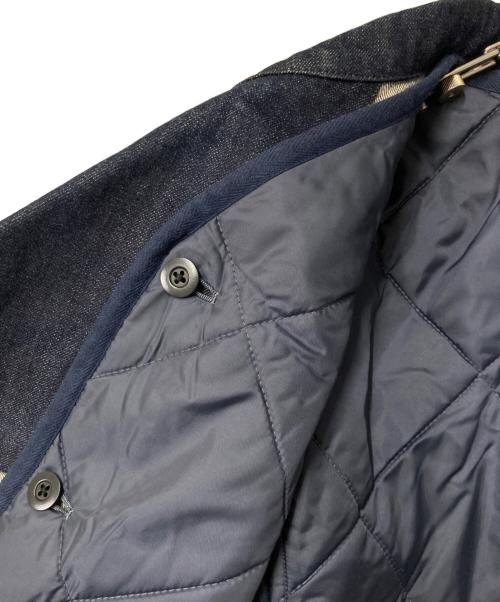 NIGEL CABOURN（ナイジェルケーボン）NIGEL CABOURN (ナイジェルケーボン) ライナー付 デニムPコート インディゴ サイズ:48の古着・服飾アイテム