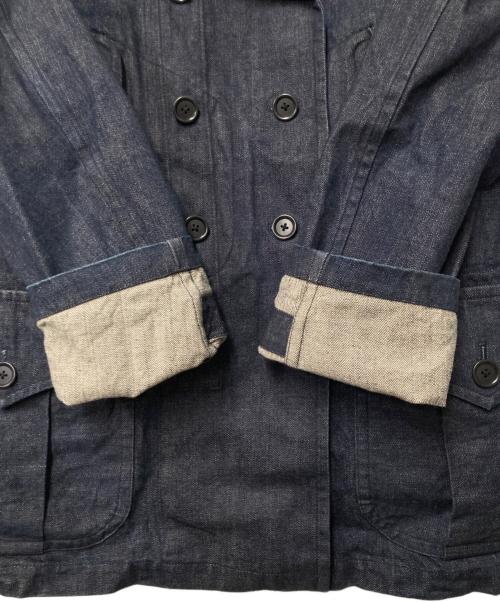 NIGEL CABOURN（ナイジェルケーボン）NIGEL CABOURN (ナイジェルケーボン) ライナー付 デニムPコート インディゴ サイズ:48の古着・服飾アイテム