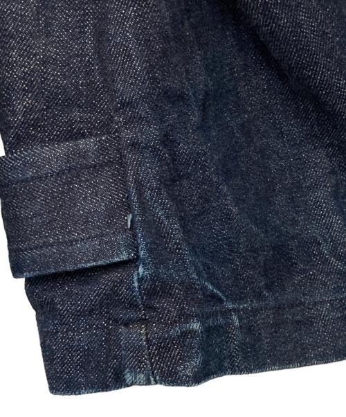 NIGEL CABOURN（ナイジェルケーボン）NIGEL CABOURN (ナイジェルケーボン) ライナー付 デニムPコート インディゴ サイズ:48の古着・服飾アイテム