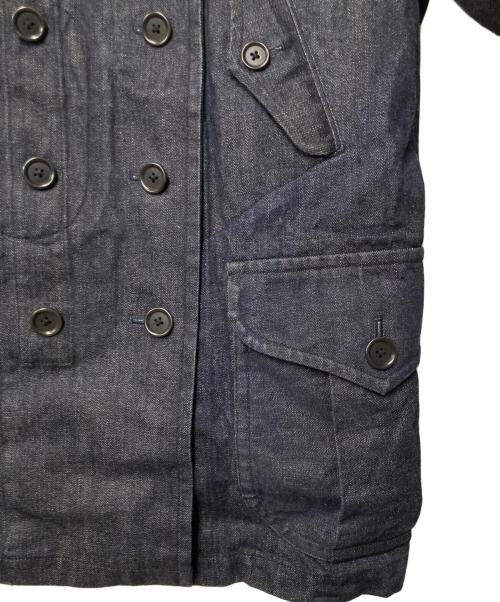 NIGEL CABOURN（ナイジェルケーボン）NIGEL CABOURN (ナイジェルケーボン) ライナー付 デニムPコート インディゴ サイズ:48の古着・服飾アイテム