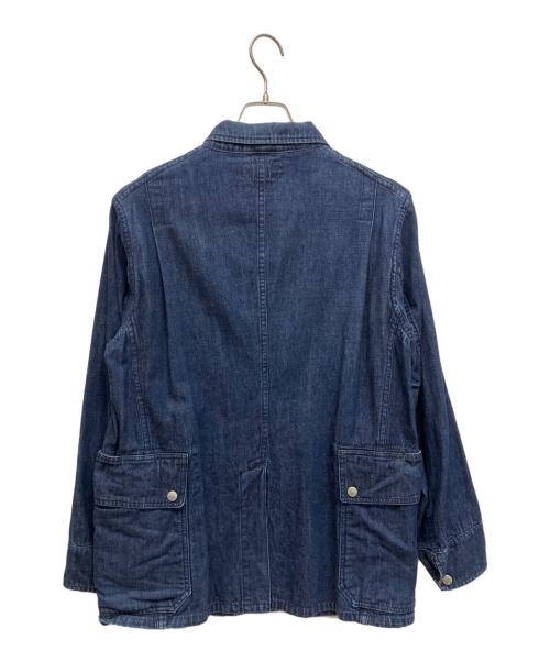 SASSAFRAS（ササフラス）SASSAFRAS (ササフラス) 立ち襟デニムジャケット インディゴ サイズ:Sの古着・服飾アイテム