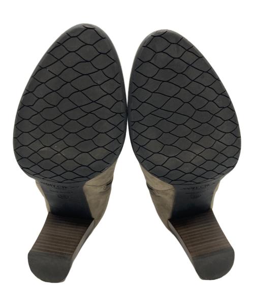JIMMY CHOO（ジミーチュウ）JIMMY CHOO (ジミーチュウ) スエードスタッズブーツ グレー サイズ:36の古着・服飾アイテム