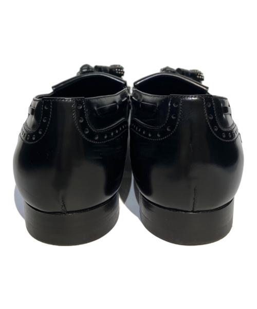 CELINE（セリーヌ）CELINE (セリーヌ) スタッズ タッセルローファー ブラック サイズ:35　1/2　の古着・服飾アイテム