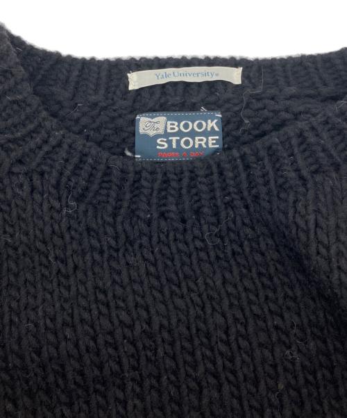 YALE university（イェールユニバーシティ）YALE university (イェールユニバーシティ) THE BOOK STORE (ザ ブックストア) ロゴニット ブラック サイズ:表記なしの古着・服飾アイテム