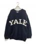 YALE university（イェールユニバーシティ）の古着「ロゴニット」｜ブラック