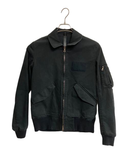 wjk（ダブルジェイケー）wjk (ダブルジェイケー) MA-2ジャケット ブラック サイズ:Sの古着・服飾アイテム