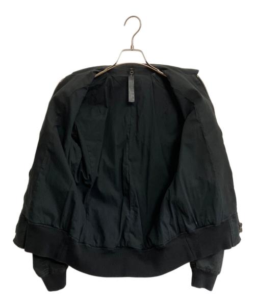 wjk（ダブルジェイケー）wjk (ダブルジェイケー) MA-2ジャケット ブラック サイズ:Sの古着・服飾アイテム