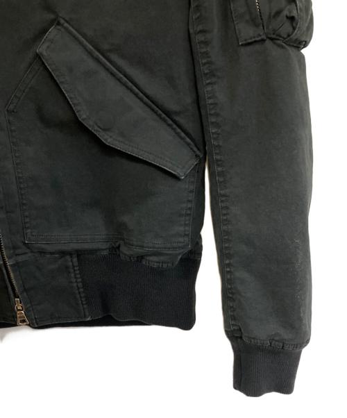 wjk（ダブルジェイケー）wjk (ダブルジェイケー) MA-2ジャケット ブラック サイズ:Sの古着・服飾アイテム