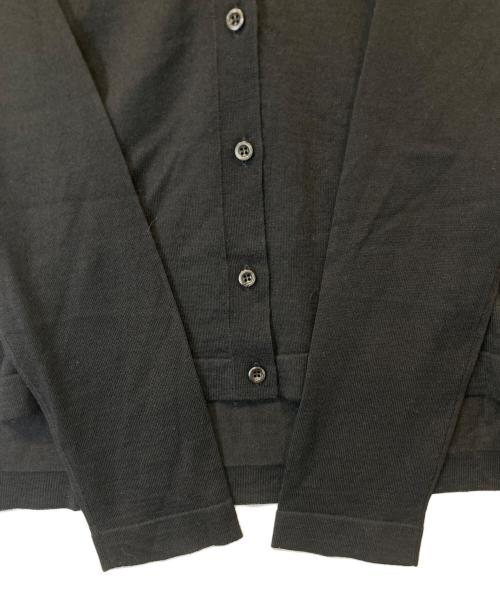 MIU MIU（ミュウミュウ）MIU MIU (ミュウミュウ) カーディガン ブラック サイズ:42の古着・服飾アイテム