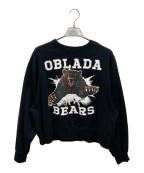 Obladaオブラダ）の古着「BEARS スウェット」｜ブラック