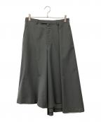 LAD MUSICIANラッドミュージシャン）の古着「デザインワイドパンツ」｜グレー