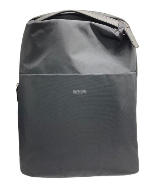 MACKINTOSH PHILOSOPHY（マッキントッシュ フィロソフィー）MACKINTOSH PHILOSOPHY (マッキントッシュ フィロソフィー) ナイロンリュック ブラックの古着・服飾アイテム