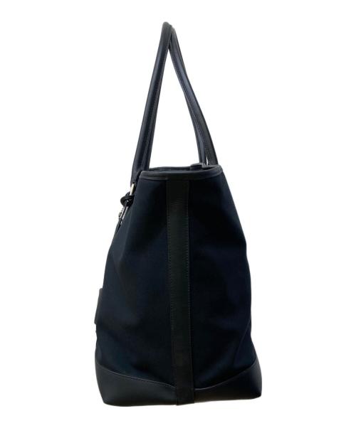 COACH（コーチ）COACH (コーチ) レザーコンビトートバッグ ブラックの古着・服飾アイテム