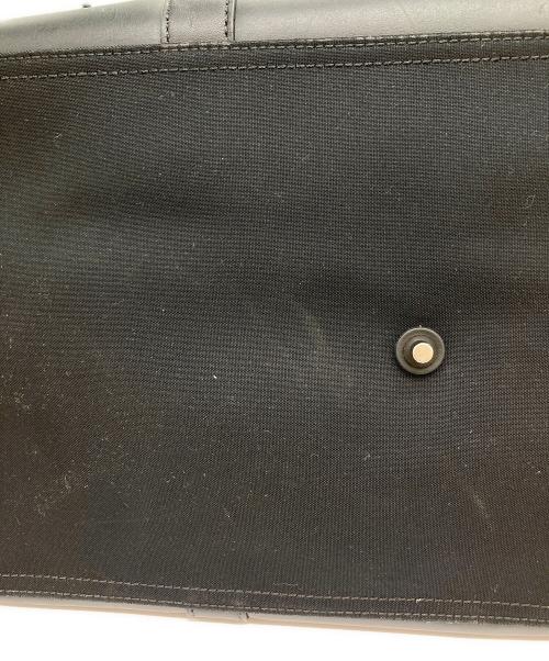 COACH（コーチ）COACH (コーチ) レザーコンビトートバッグ ブラックの古着・服飾アイテム