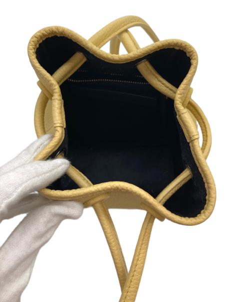 VASIC（ヴァジック）VASIC (ヴァジック) BOND MINI MINI/ハンドバッグ イエローの古着・服飾アイテム