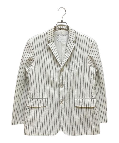 Black Fleece by BROOKS BROTHERS（ブラックフリース バイ ブルックスブラザーズ）Black Fleece by BROOKS BROTHERS (ブラックフリース バイ ブルックスブラザーズ) シアサッカーテーラードジャケット アイボリー サイズ:BB1の古着・服飾アイテム