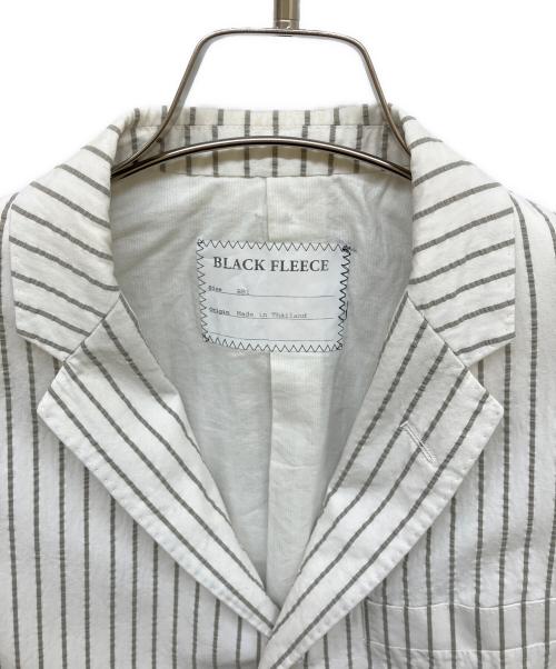 Black Fleece by BROOKS BROTHERS（ブラックフリース バイ ブルックスブラザーズ）Black Fleece by BROOKS BROTHERS (ブラックフリース バイ ブルックスブラザーズ) シアサッカーテーラードジャケット アイボリー サイズ:BB1の古着・服飾アイテム