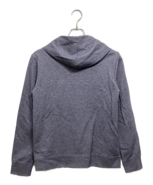 BLACK LABEL CRESTBRIDGE（ブラックレーベル クレストブリッジ）BLACK LABEL CRESTBRIDGE (ブラックレーベル クレストブリッジ) 裏チェックジップパーカー ブルー サイズ:Mの古着・服飾アイテム