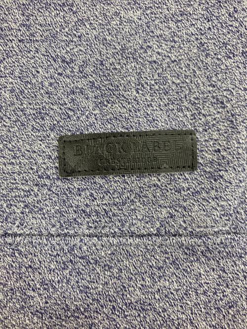 BLACK LABEL CRESTBRIDGE（ブラックレーベル クレストブリッジ）BLACK LABEL CRESTBRIDGE (ブラックレーベル クレストブリッジ) 裏チェックジップパーカー ブルー サイズ:Mの古着・服飾アイテム